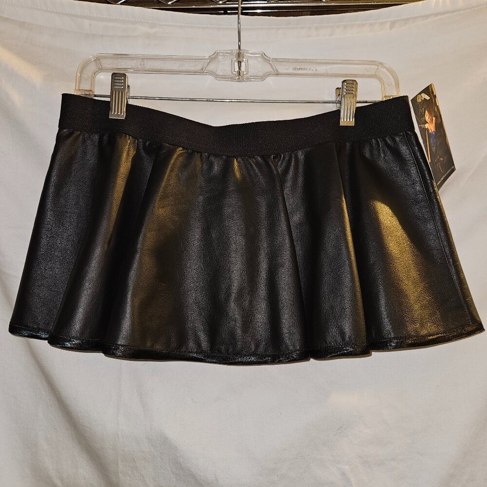 NWT L/XL LIP SERVICE MENS BLACK PVC W/SPIKES GAUNTLET/ARMBAND - Picture 14 of 14